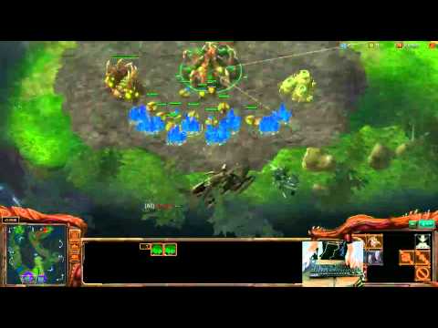 IdrA [FPVOD w/C] vs MajOr - [ZvT Shattered Temple 1v1]