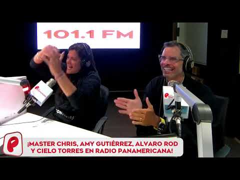 ¡Hoy nos visitan el gran Master Chris, Amy Gutiérrez, Alvaro Rod y Cielo Torres! 🤩🎶