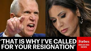 ABSOLUTELY BRUTAL: Thom Tillis Tells Kristi Noem To Her Face Why He Is Calling For Her Resignation