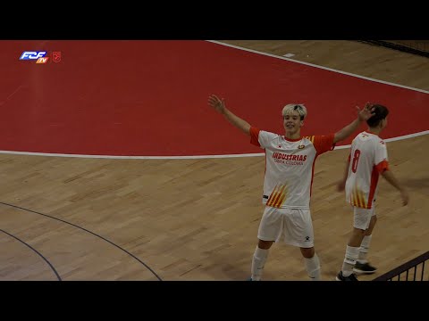 Resum Industrias Santa Coloma - Barça (Divisió d'Honor Infantil FS)