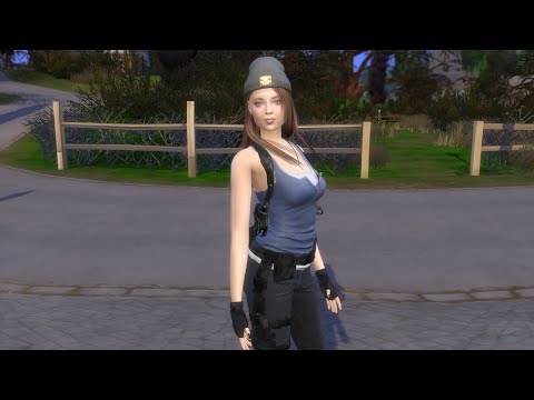 sims4 realistic style download girl Eliza Kim by Bonita100 Game Video Preview