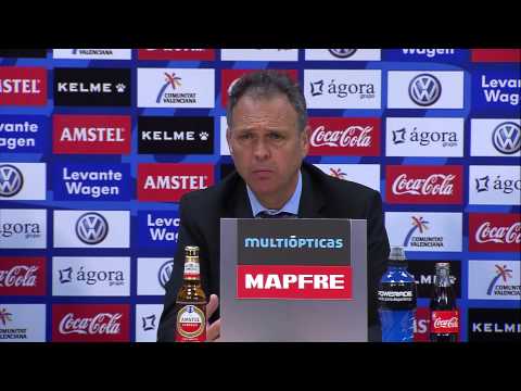 La Liga | Rueda de prensa de Caparrós tras el Levante - Mallorca | 08-12-2012 | J15