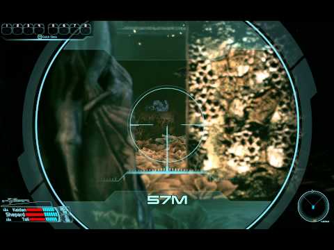 "Mass Effect 1", full HD walkthrough on Insanity, Part 50 - Ilos: Find the Conduit, 2\4