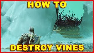 God of War (PS4) How to Destroy Vines