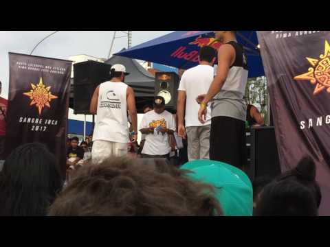 PAPICHA vs NATO - 1RA RONDA - SANGRE INCA 2017