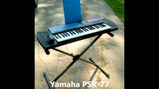 Yamaha PSR-77 - Demo Song -  Original Song 1 