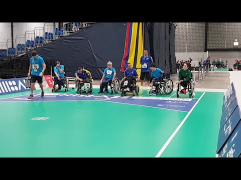 Mundial de Bocha - R6 - Equipe BC1/BC2 - ARG X BRA