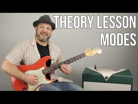 Music Theory Lesson For Guitar - Modes - Mixolydian and Major