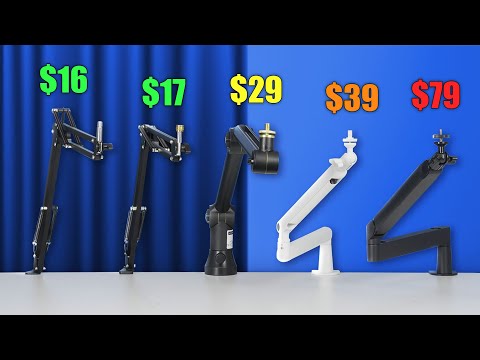I Tested Amazon’s Top 5 Mic Arms! | Best Boom Arm 2025