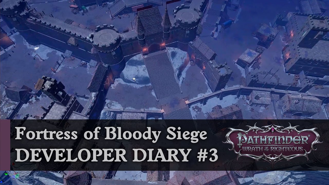 The Biggest Fantasy Fortress We've Ever Built | Wrath of the Righteous Developer Diary #3 - YouTube
