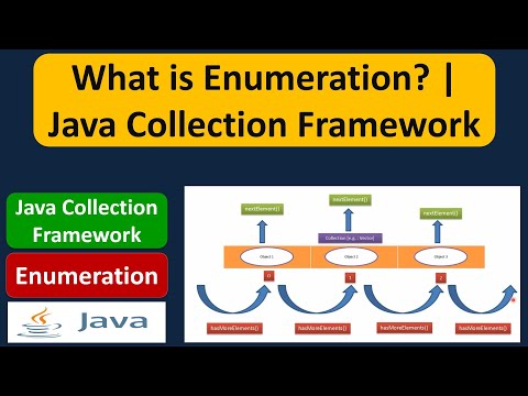 What Is Enumeration Java Collection Framework