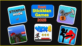 Top 5 Best Stickman Unblocked Games for School 2025 || Play on Chromebook or Browser!