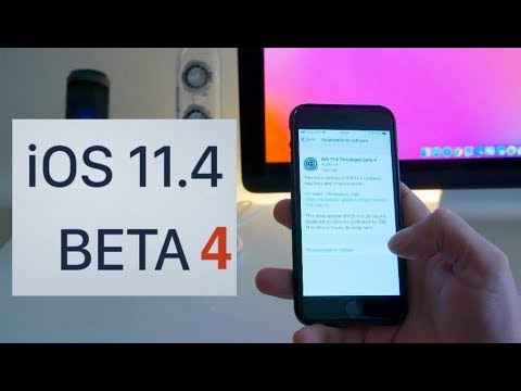 iOS 11 4 Beta 4 -  Install and First Look