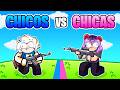 CHICOS VS CHICAS EN ROBLOX RIVALS COMPLETO