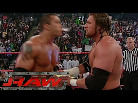 Randy Orton Spits on Triple H Pt.2 RAW Aug 23,2004