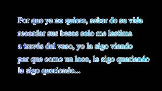 A traves del vaso - Grupo Arranke - letra