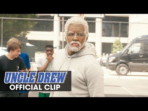 Thumbnail of the video: Uncle Drew (2018 Movie) Official Clip “Hold My Nuts” – Kyrie Irving, Lil Rel Howery