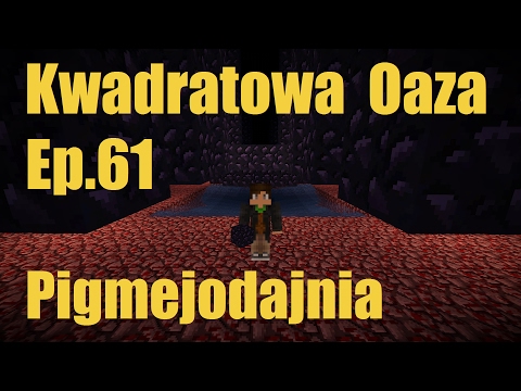 Kwadratowa Oaza ep 61 Pigmejodajnia (minecraft)