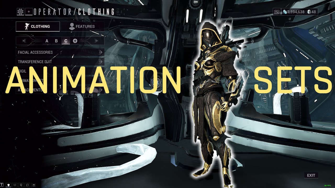 WARFRAME | OPERATOR ANIMATIONS