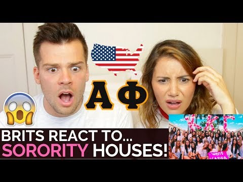 Brits React to Sororities! 