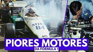Os Piores Motores da História da Fórmula 1