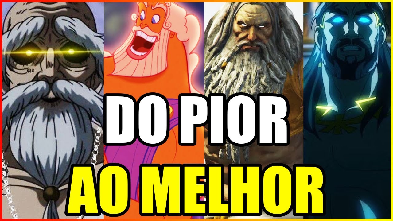 RANQUEANDO TODAS as VERSÕES de ZEUS | TIER LIST (agora de verdade)
