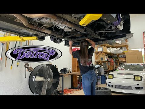 Upgraded anti-roll bar and end links for the Camaro