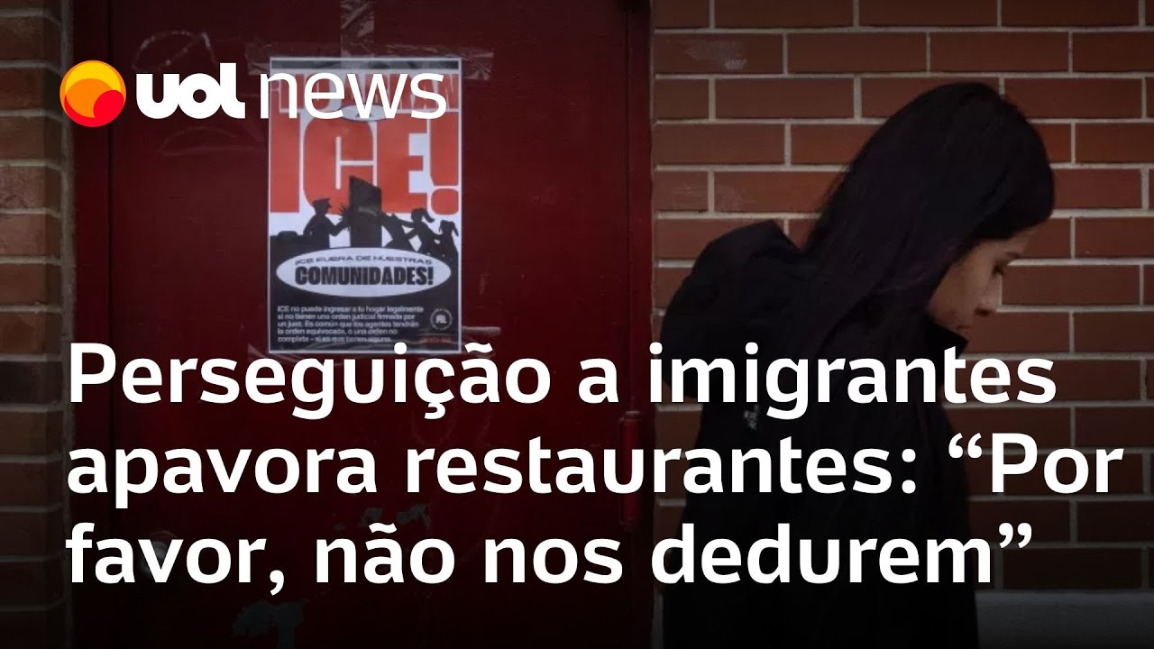 EUA: Perseguição a imigrantes apavora restaurantes: 'Por favor, não nos dedurem'