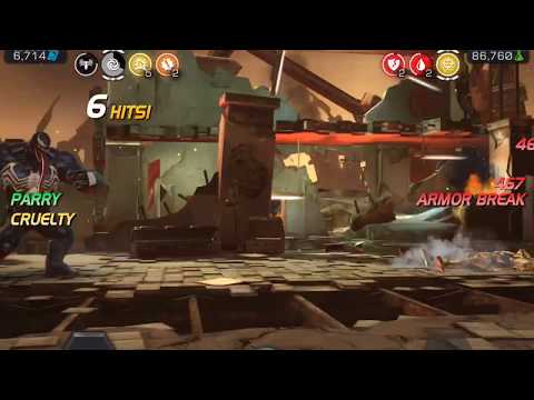 MCOC Variant 2 Chapter 3.3 Boss Fight: 4* Venom Solo 92% Yellow Jacket