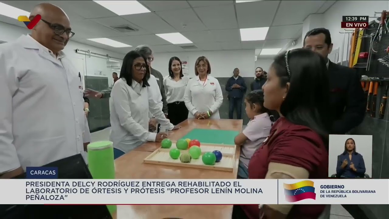 Rehabilitan laboratorio de órtesis y prótesis Dr. Lenin Molina Peñaloza (+Delcy Rodríguez)