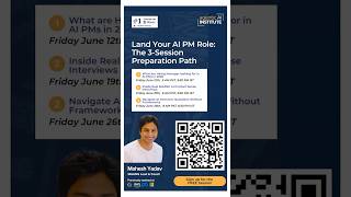 How to Land an AI PM Role in 2026 : The 3-Session Prep Series (Free)