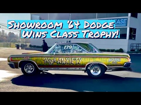 Travis Tuki Hess Gorgeous 1964 Dodge Hemi 426 NHRA Stock Eliminator Bucky Jason Line Performance
