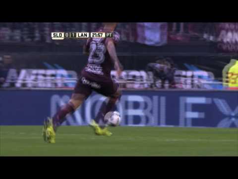 Acosta y Benítez se perdieron el segundo. San Lorenzo 0 - Lanús 1. Final. Primera División 2016.