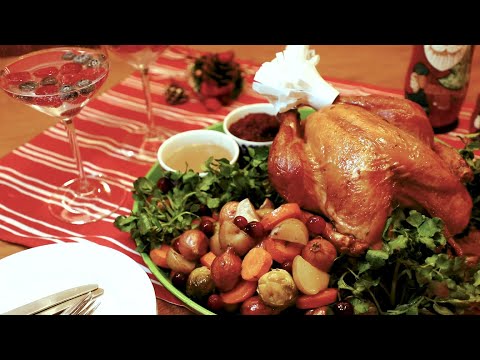 , title : '家で作れる［ローストターキー] ★七面鳥★Roast turkey ★クリスマスパーティ★Japanese Style【Roast turkey】'