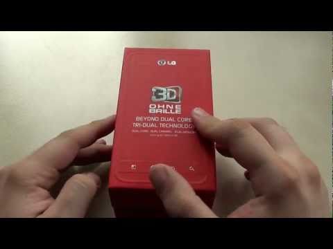 Testbericht: LG P920 OPTIMUS 3D - #1 Unboxing und Hands-On
