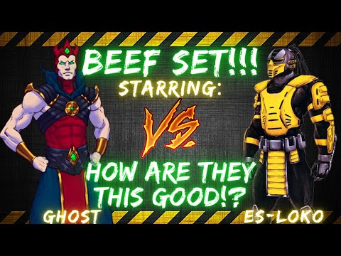 BEEF SET ft. Ghost vs Es-Loko! | HOW ARE THEY THIS GOOD!?