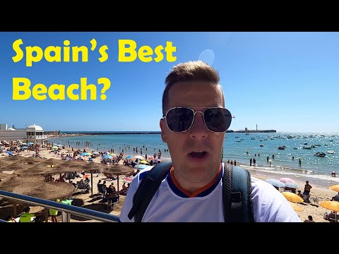 One of SPAIN'S Most Beautiful BEACHES is in CADIZ!