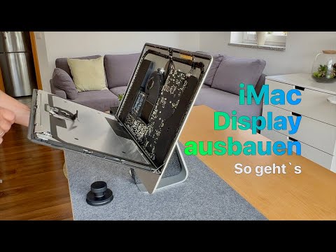 iMac Display richtig ausbauen und wieder einbauen