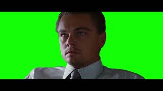 Dom Cobb (Leonardo DiCaprio) waking up — Inception green screen