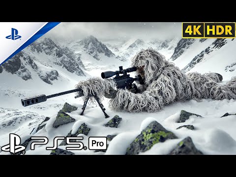 (PS5) The Best Mission Silent Winter Sniper | Realistic Graphics Gameplay [60FPSHDR] Call of Duty