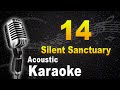 14 - SILENT SANCTUARY Acoustic Karaoke Version
