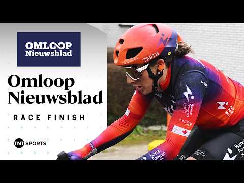 IT'S WHAT SHE DOES BEST! 😮‍💨 | Women's Elite Omloop Nieuwsblad 2026 Final KM's | TNT Sports Cycling