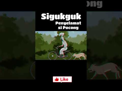 Si Gukguk Penyelamat Pocong #shorts #kartunhantulucu #shortsvideo #shortsviral #poconglucu