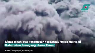 Detik-Detik Erupsi Gunung Semeru | Opsi.id