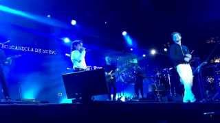 David Bisbal y Raul, el Balilla en Murcia. #GiraTuYYo