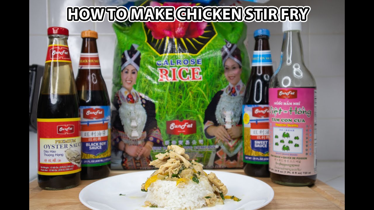 How to make chicken stir fry
