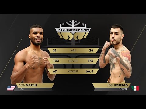 Ryan Martin (USA) vs Jose Miguel Borrego (MEX) | IBA Champions' Night  December 6, 2024 | Dubai, UAE