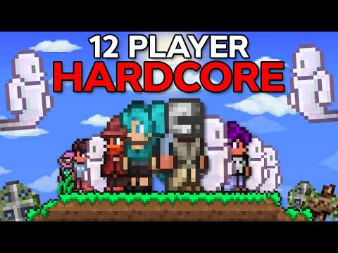 12 Idiots Vs Terraria's Hardcore Master Mode