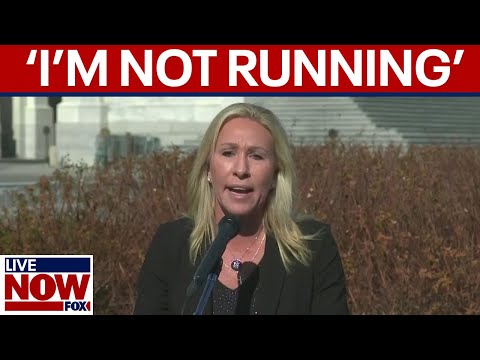 Video | 'I'm not running': Marjorie Taylor Greene rules out Senate bid in Georgia | LiveNOW from FOX