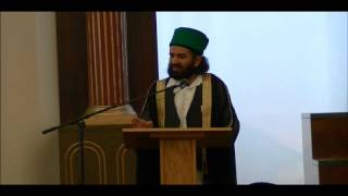 preview picture of video 'Pir Naqeebur Rahman of eidgah sharif in masjid ghouse azam USA 2013'